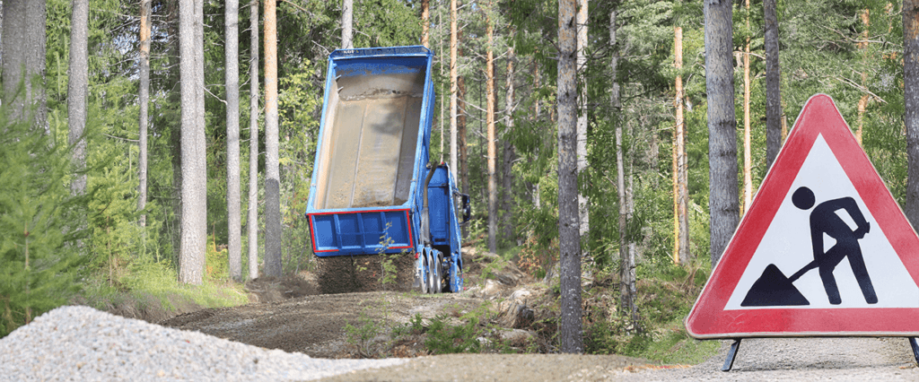 Kantavuusmittaus yksityistiellä