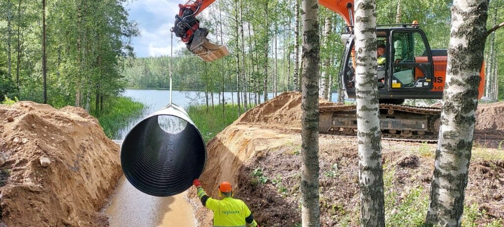 Yksityistien perusparannushankkeen toteuttaminen