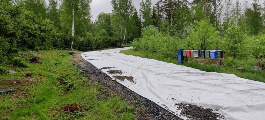 Yksityistien perusparannushankkeen toteuttaminen